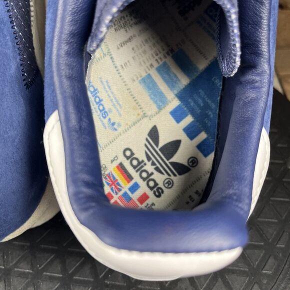 Adidas Men's Size 9 Campus 80's GY4588 Navy Blue Lace Up Athletic Sneakers - Picture 6 of 10